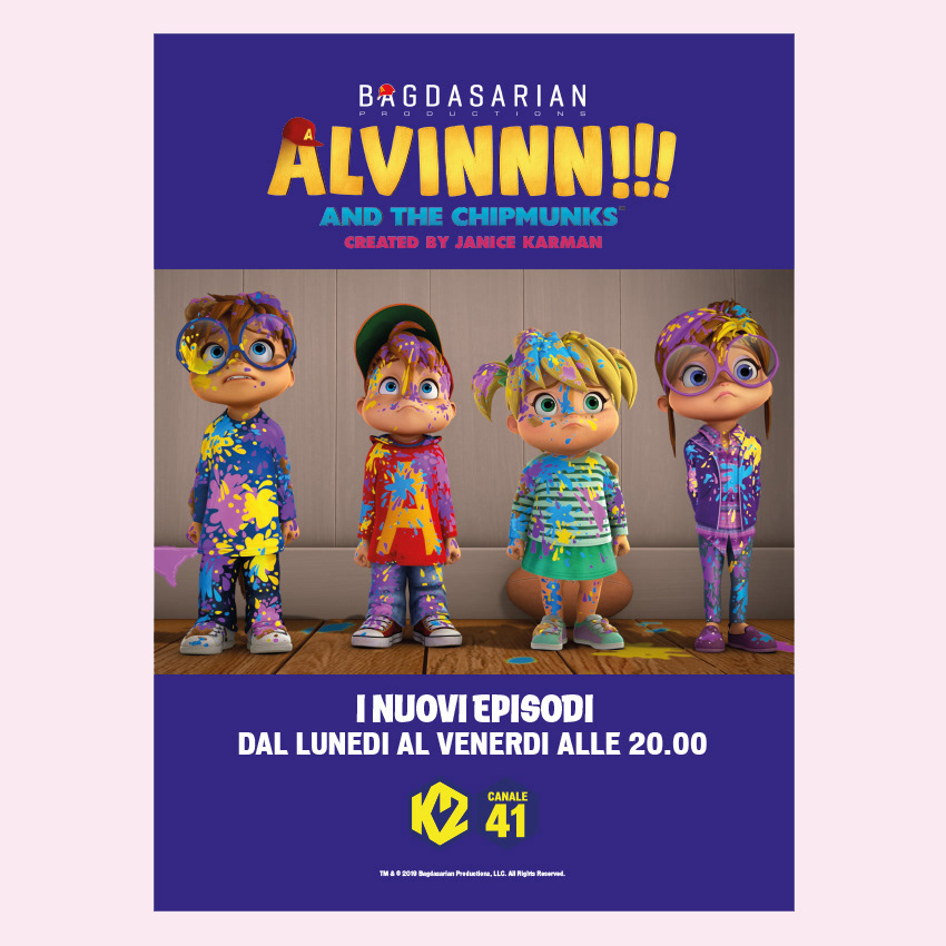 Discovery Italia - Advertising page for TV transmission (2019)