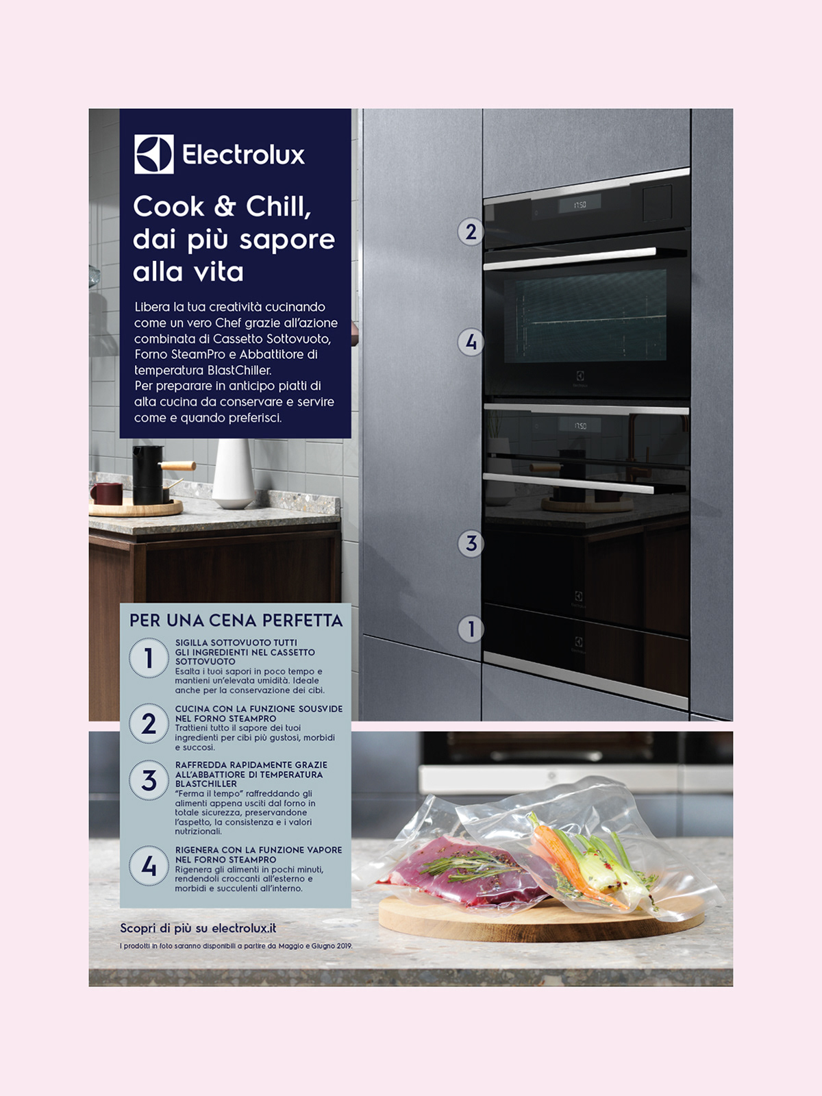 Electrolux - Advertising page for trade (2019)