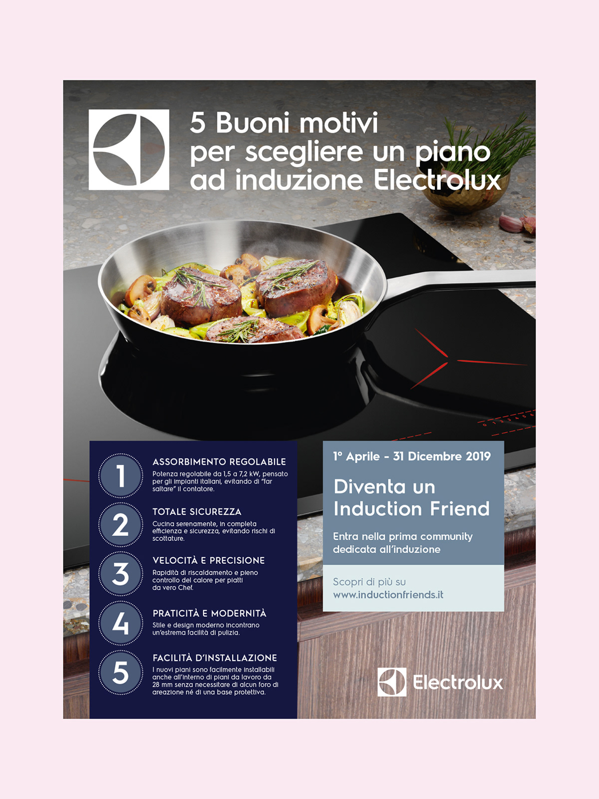 Electrolux - Advertising page for trade (2019)