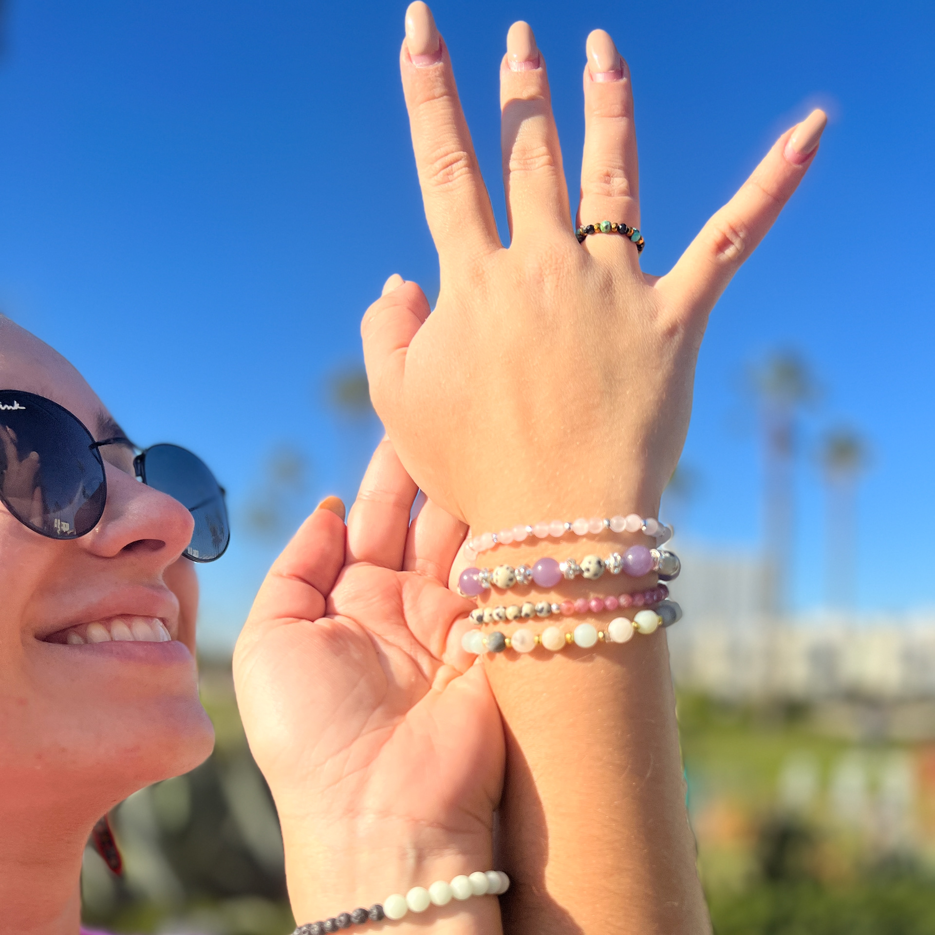 Mandysa Ring (Turquoise & Tourmaline)