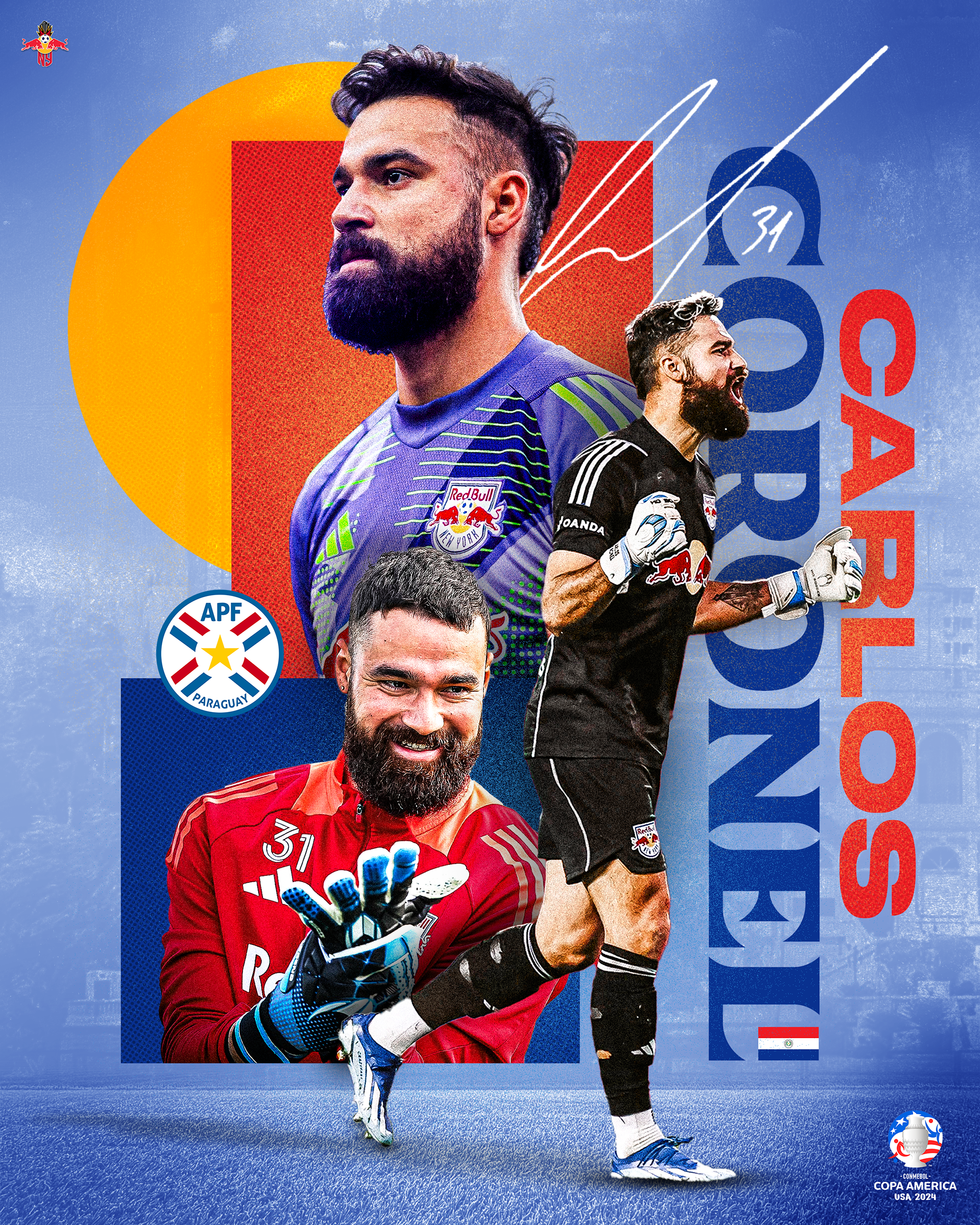 Celebrating Carlos Coronel and the Paraguay National Team Ahead of Copa América 2024