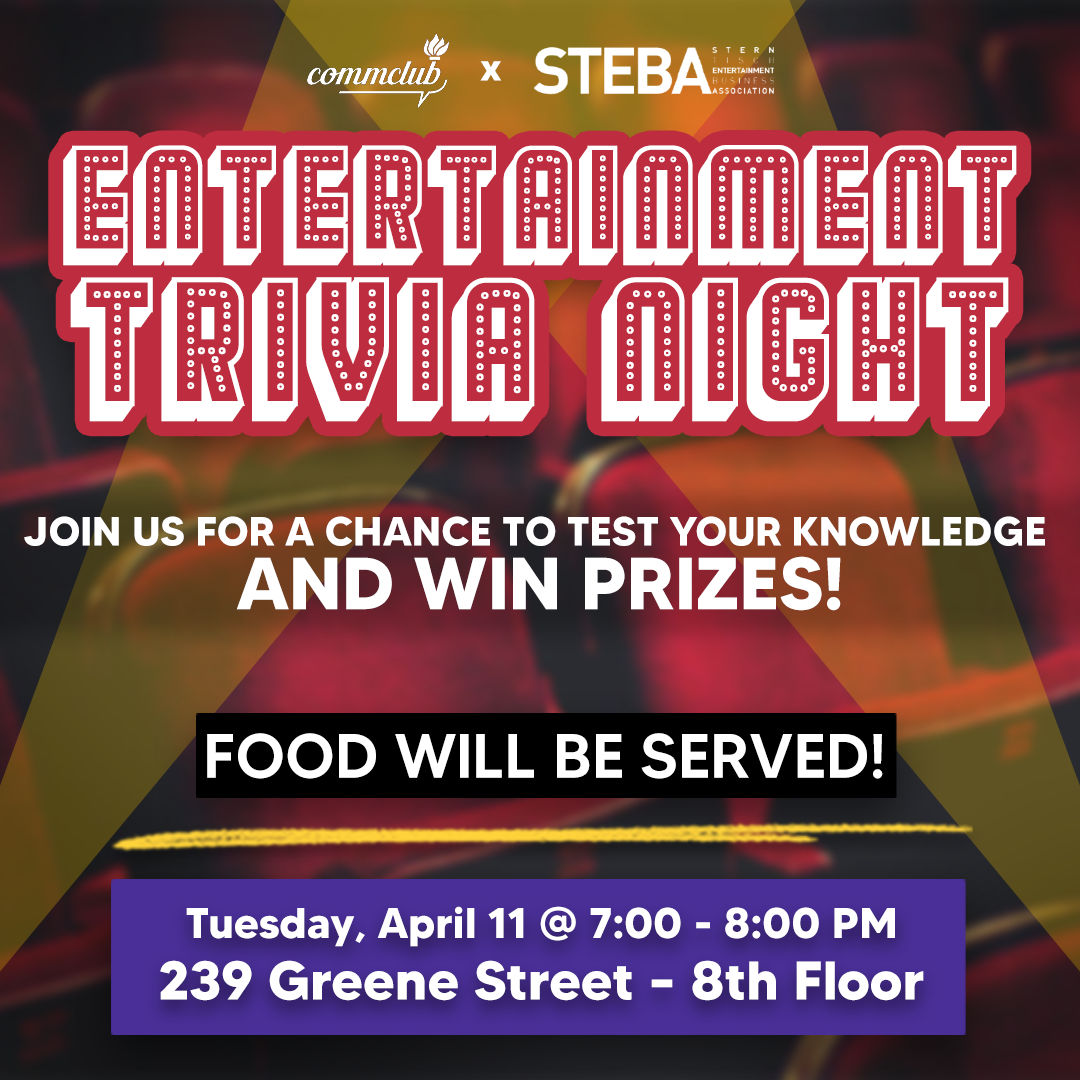 Entertainment Trivia Night Instagram Post