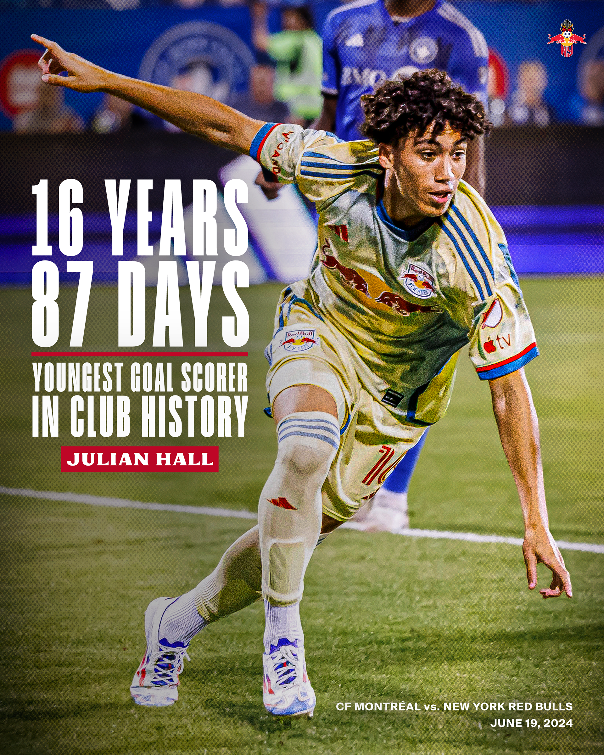 The Youngest Goal-Scorer in New York Red Bulls History: Julian Hall