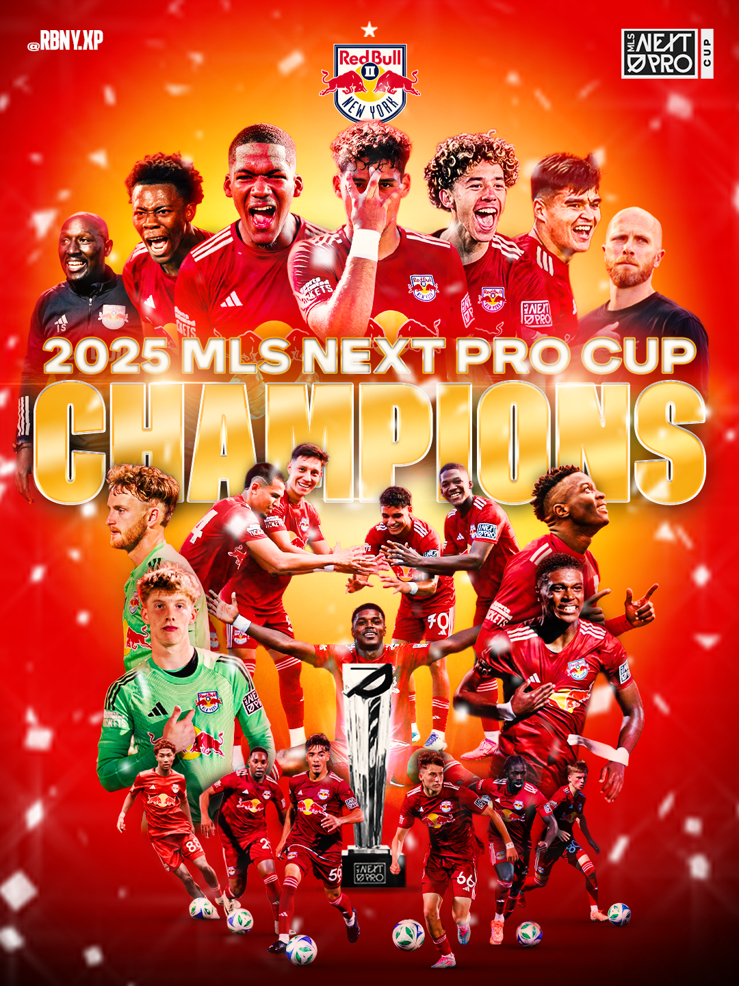 Red Bulls II MLS NEXT Pro Cup Champions