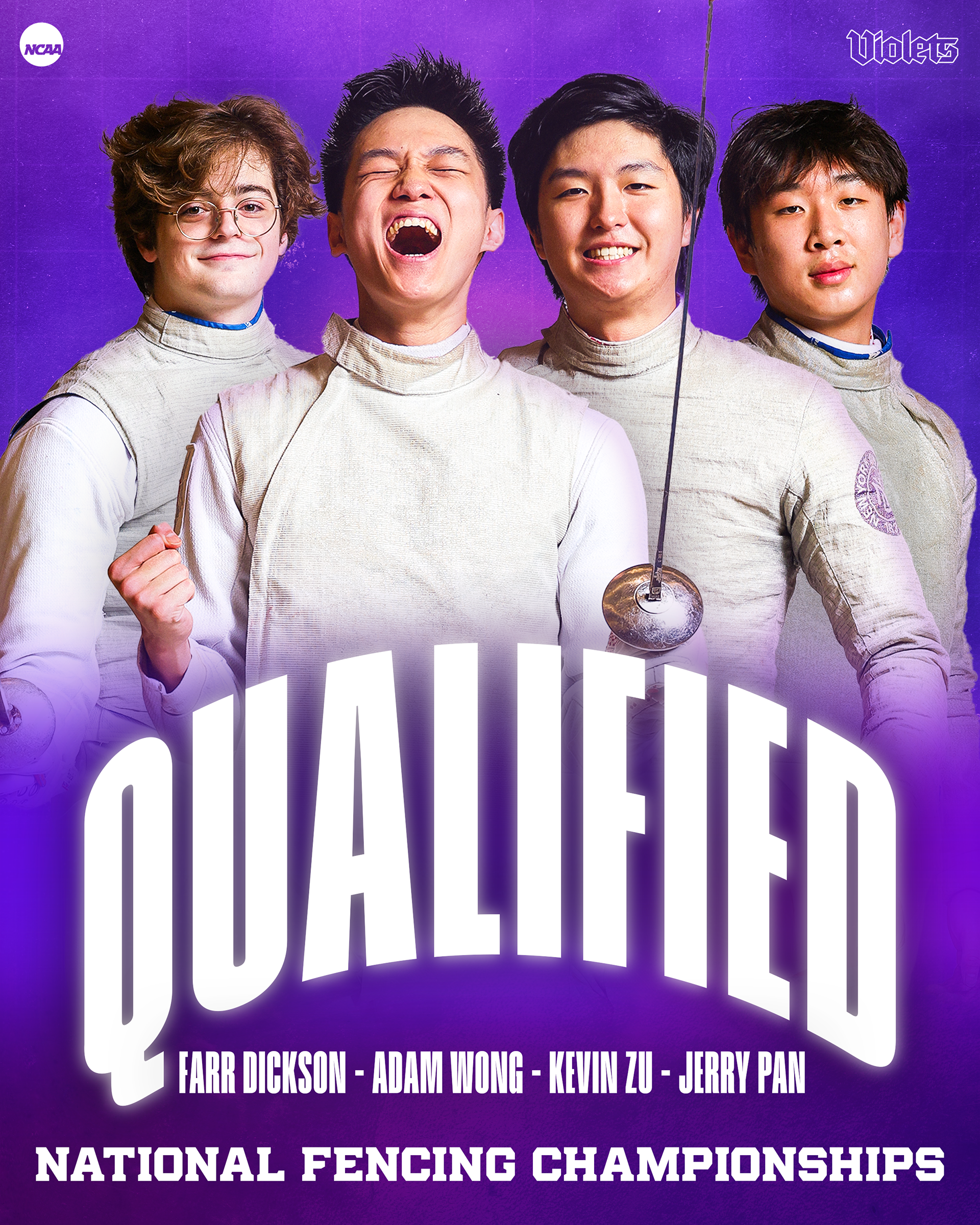Celebrating Four Fencers Qualifying for Nationals