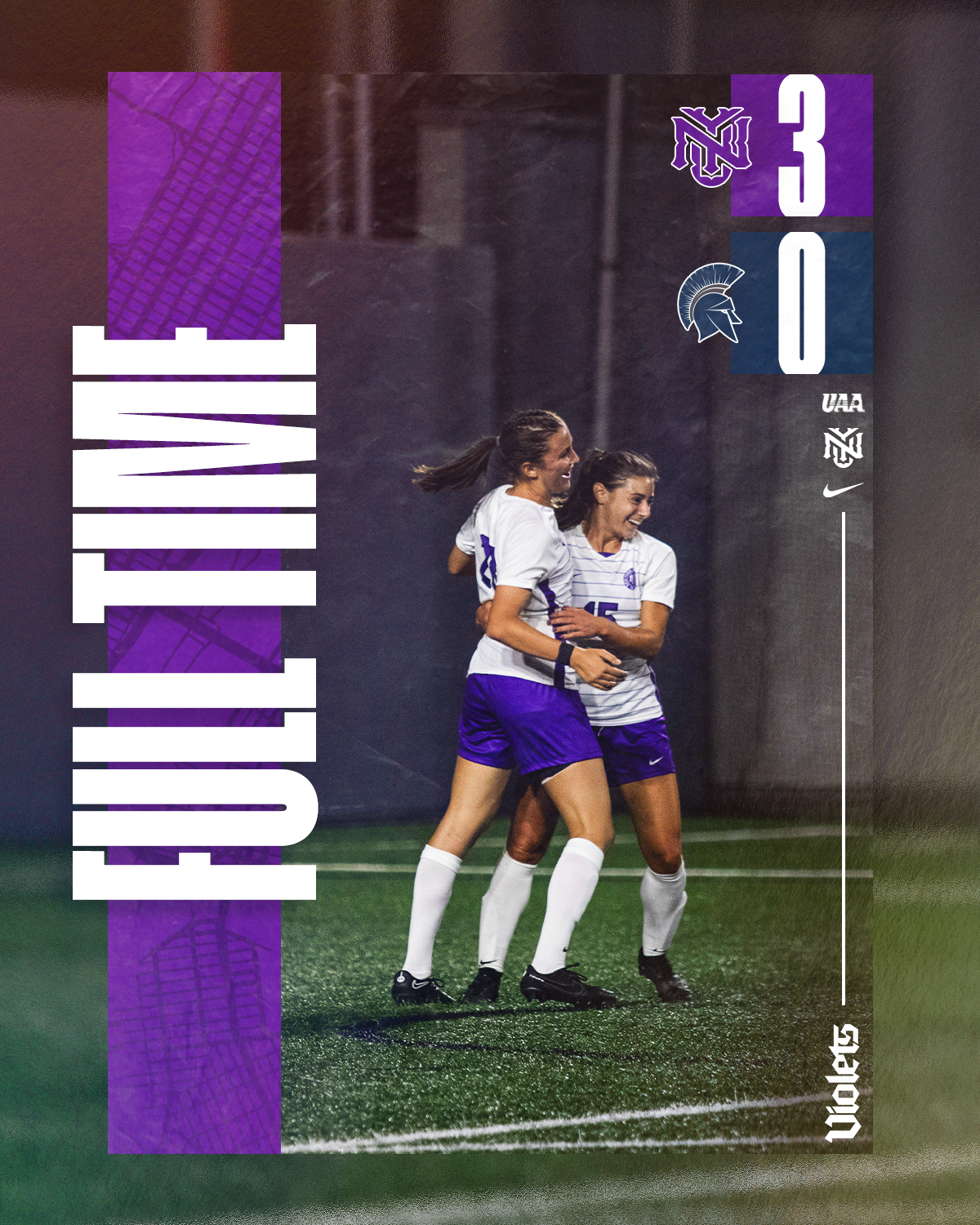 Women's Soccer Full Time Template