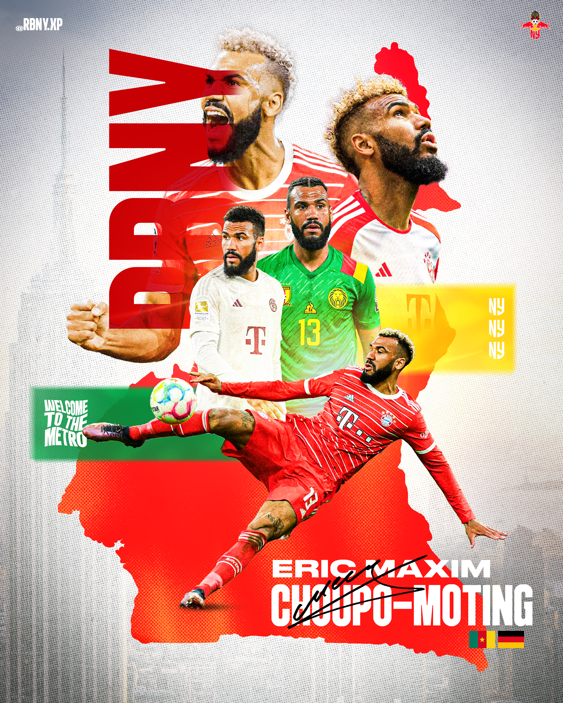 Welcoming new Designated Player, Eric Maxim Choupo-Moting