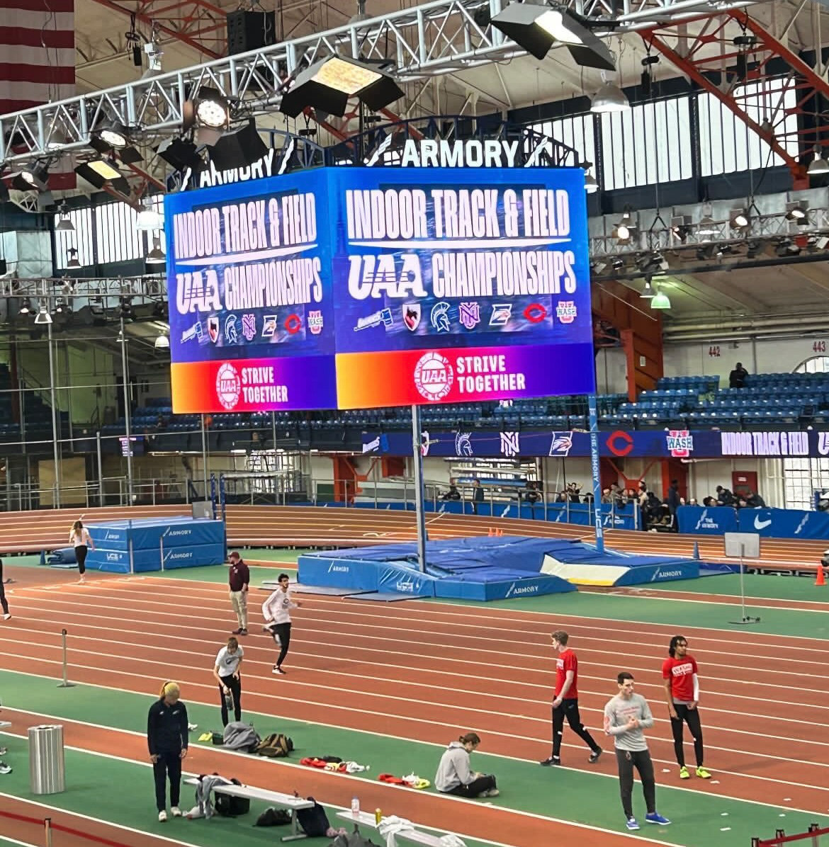 Screen Package for the Armory Track & Field Center