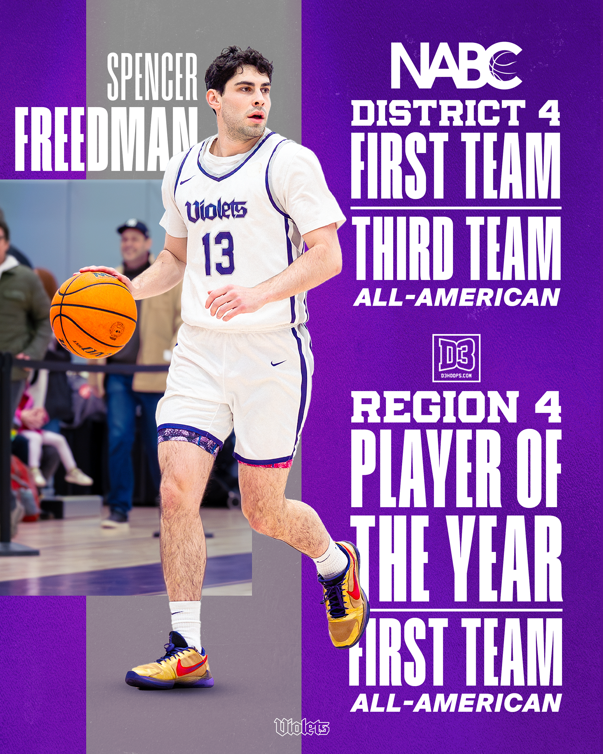 Celebrating Standout Grad Student Athlete, Spencer Freedman