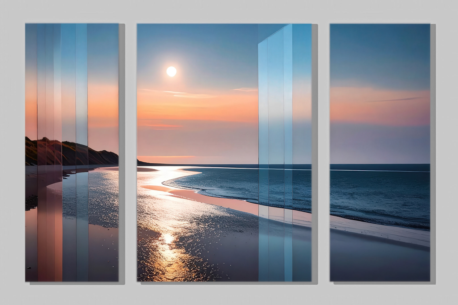 Strand und Meer triptychon-02