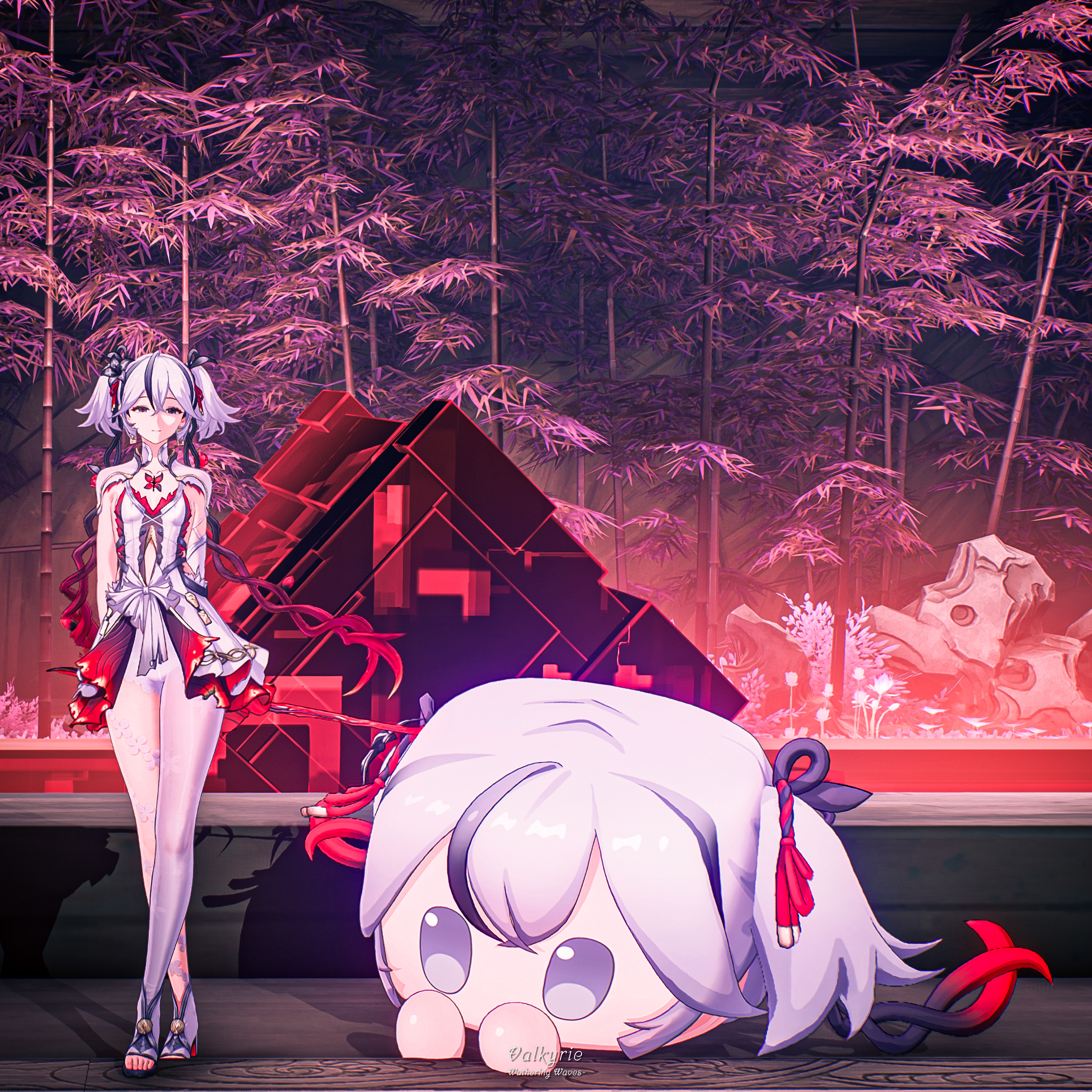 「ツバキ団子」-Camellya Cube-