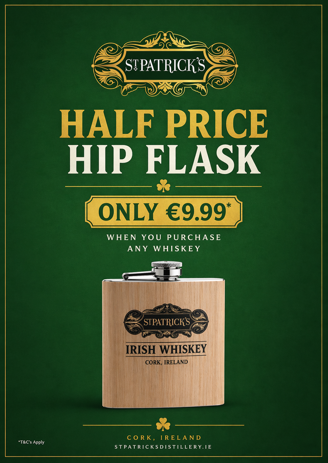 Flask promo ad