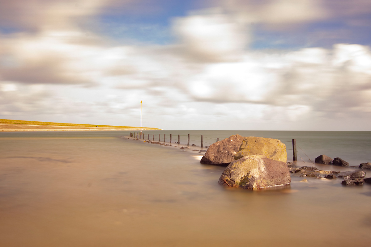 Long exposure Oudenschild Texel