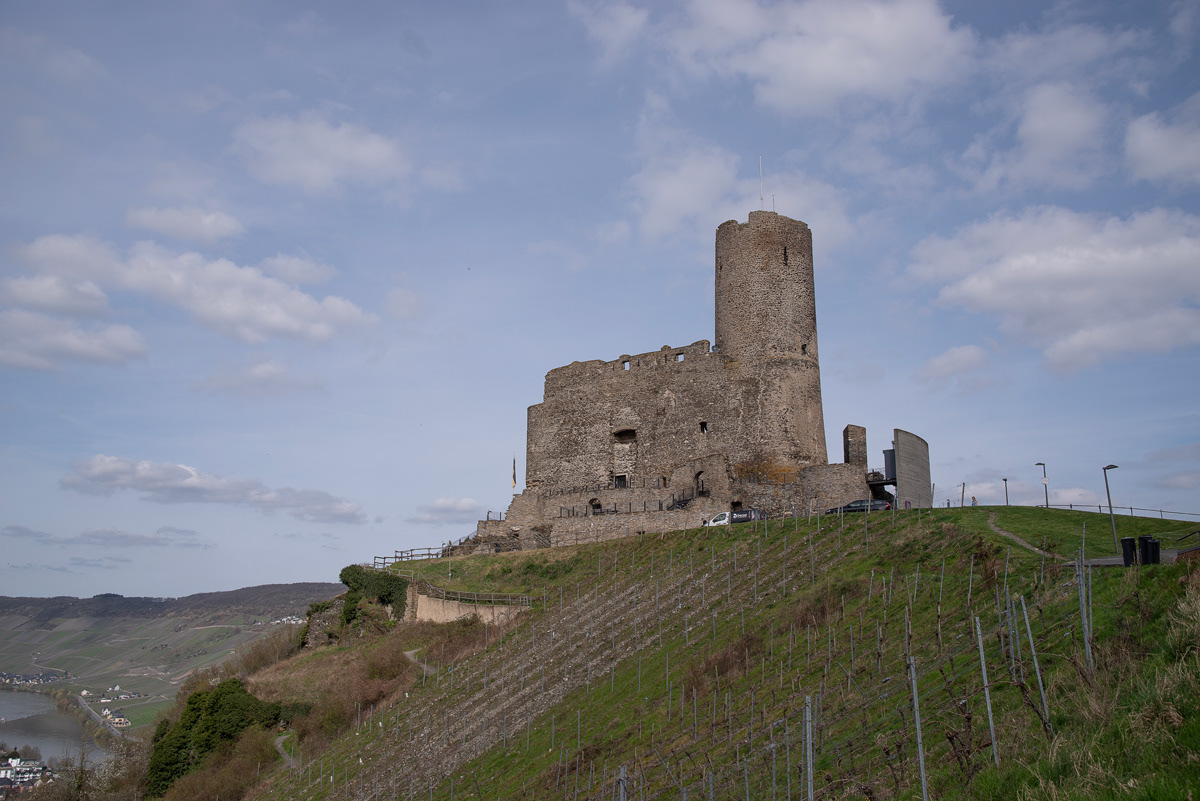 Burg Landshut op de rots Bern-Kastel Duitsland
