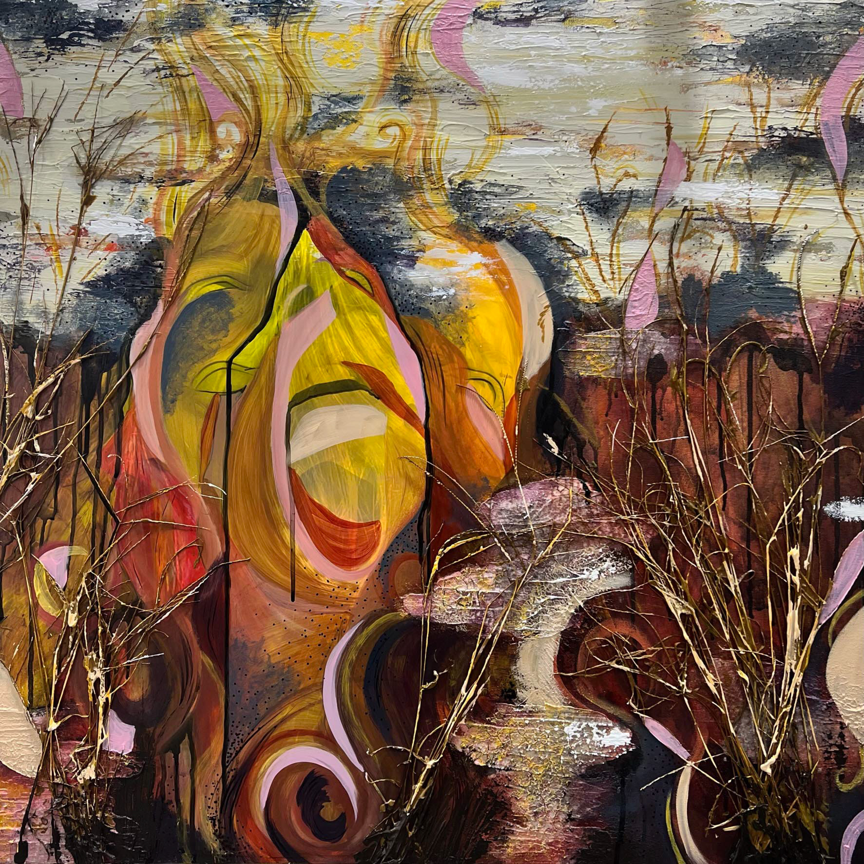 2021, Mixed Media on Canvas