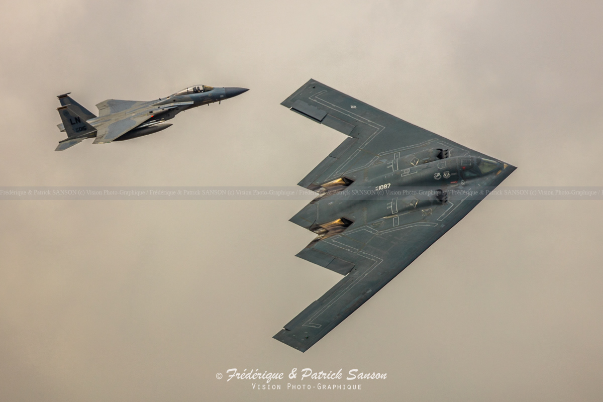 F-15 Eagle & B2 Spirit