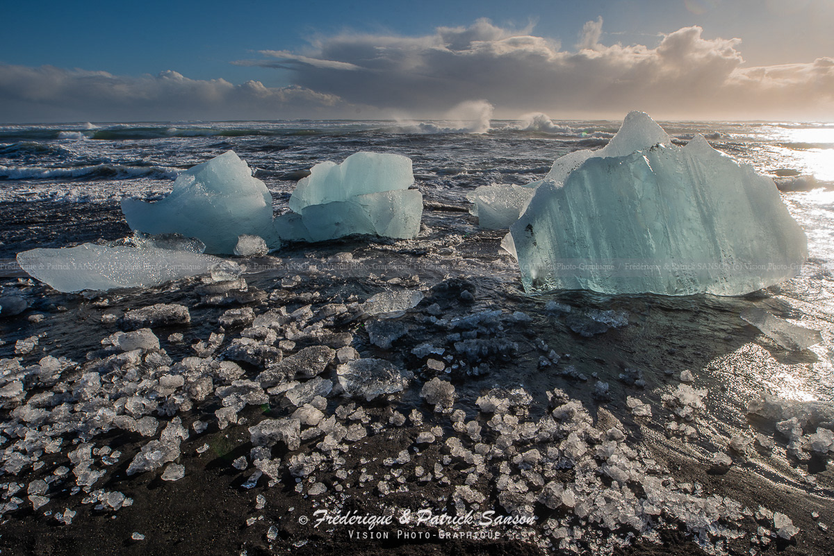 Jokulsarlon - Diamond Beach