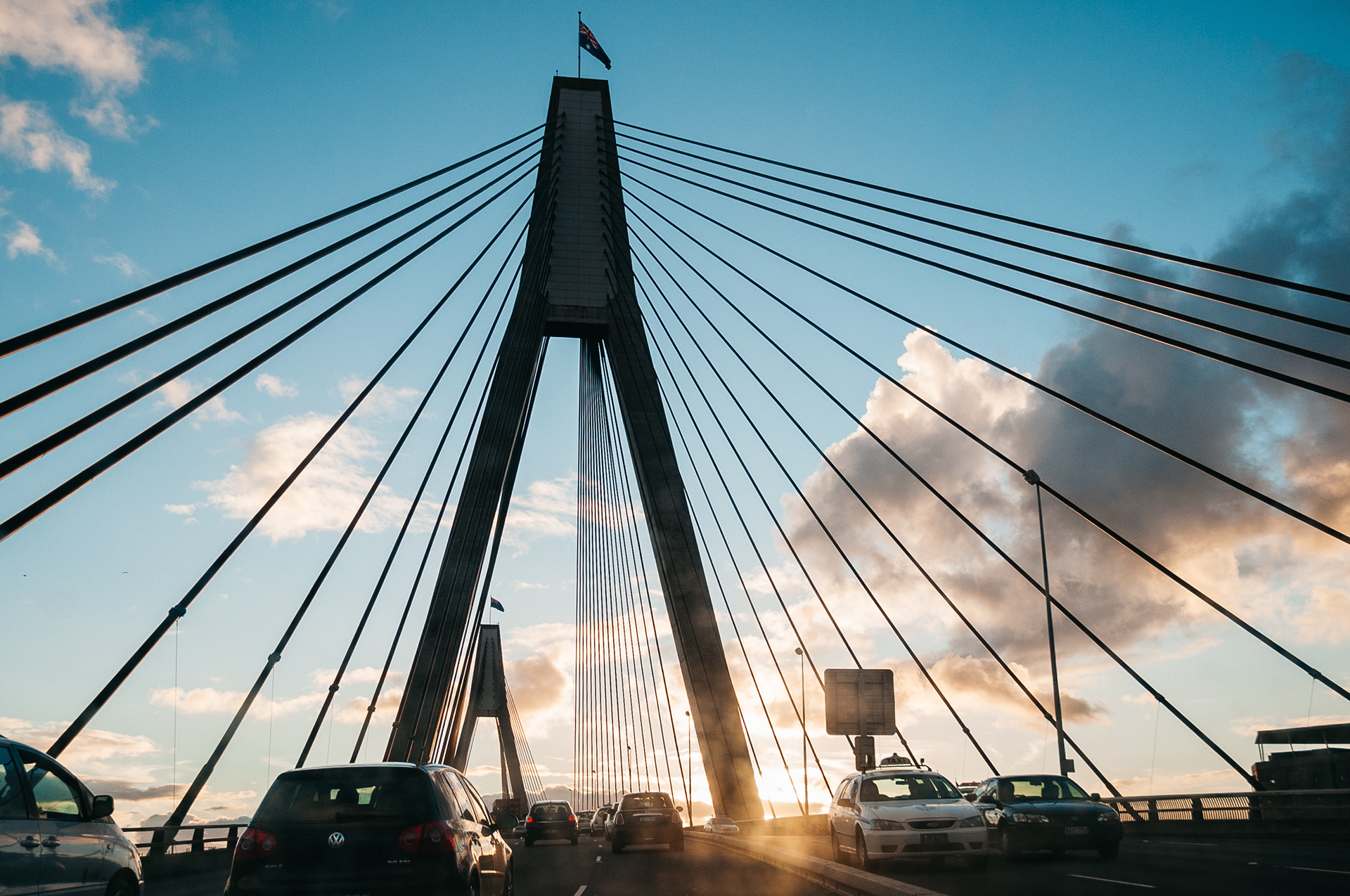 ANZAC Bridge.