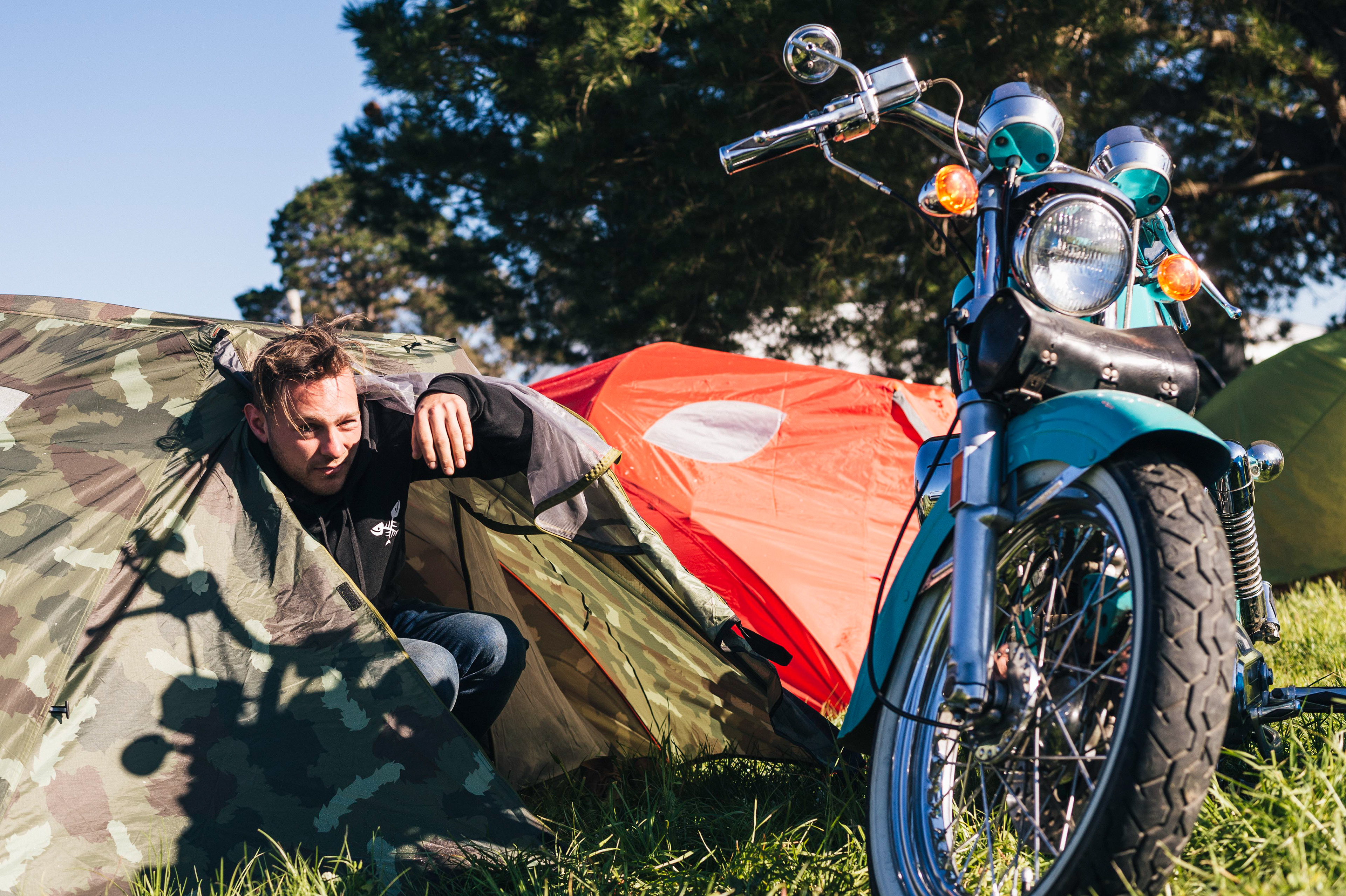 Camping -  Chopped Rod and Custom Festival 2014