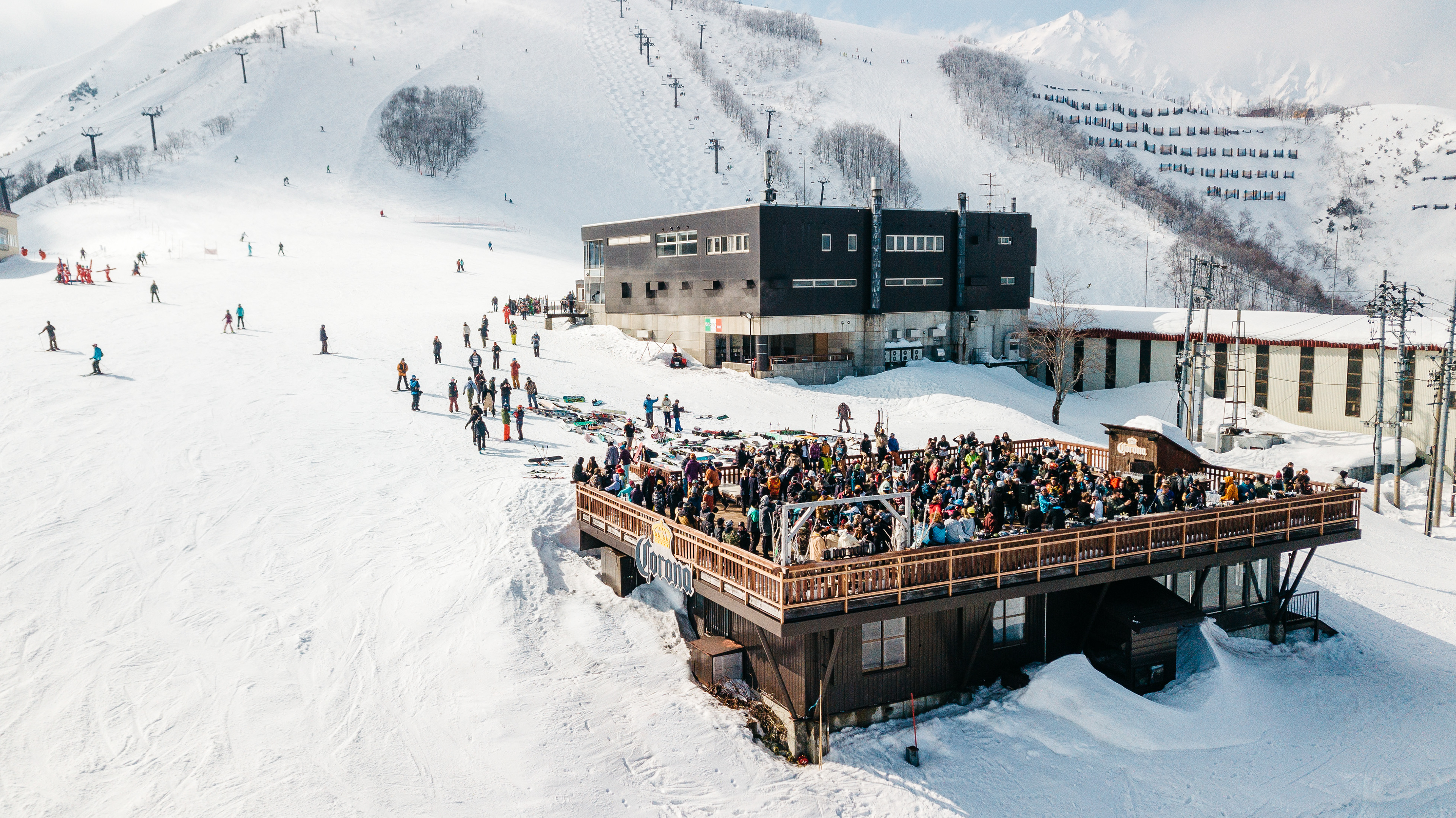 Corona Deck, Hakuba, Japan.