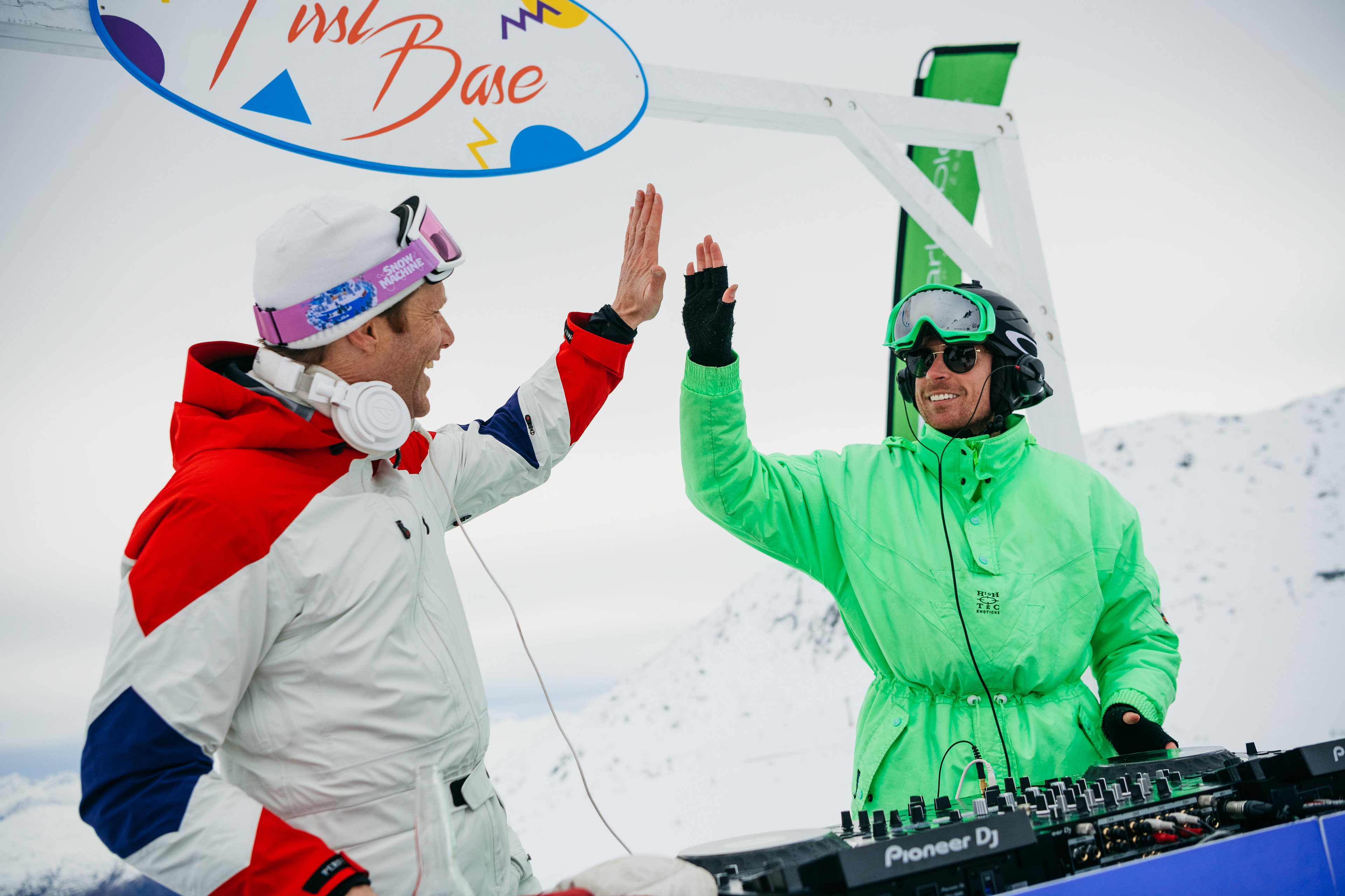 Tom Tilly & Harvey M, First Base, The Remarkables