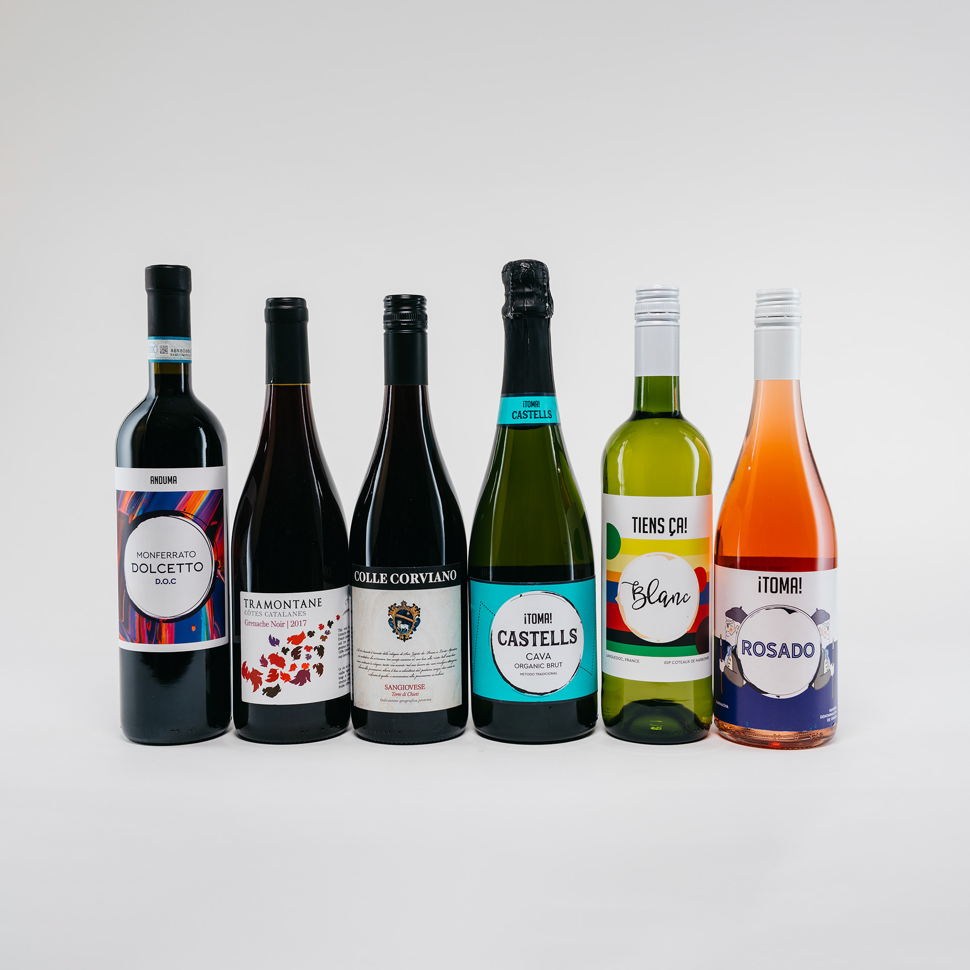 Mountain Wines - Product Shoot