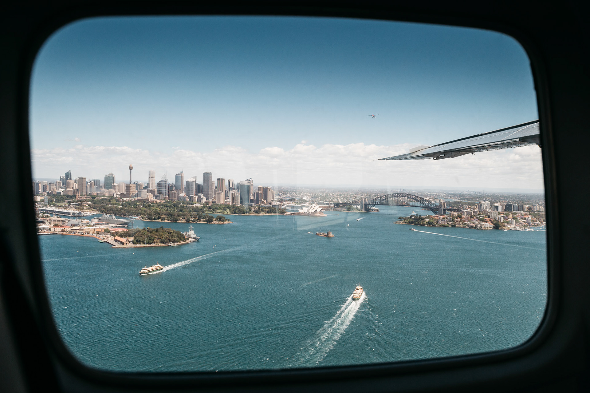Sydney via Sea Plane