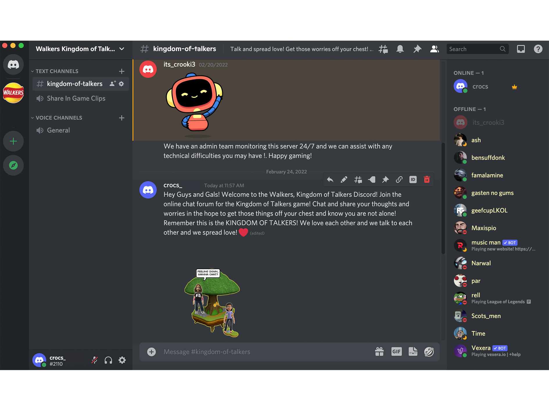 Kingdom of Talkers Discord