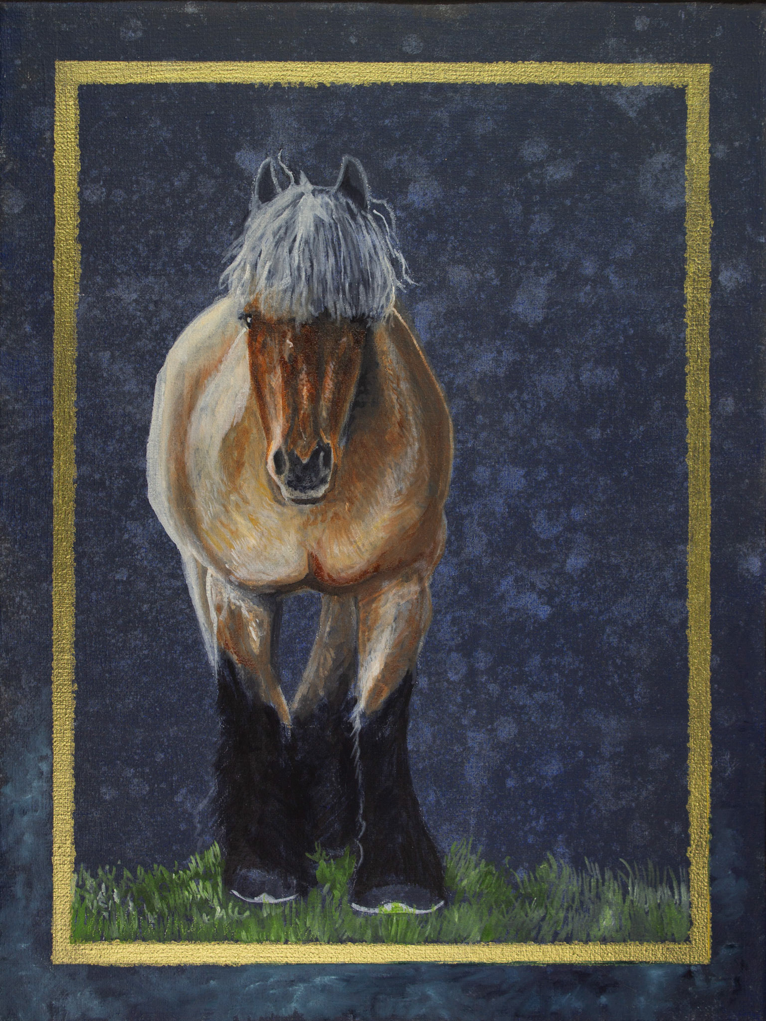 "KRACHT" 30cm x 40cm