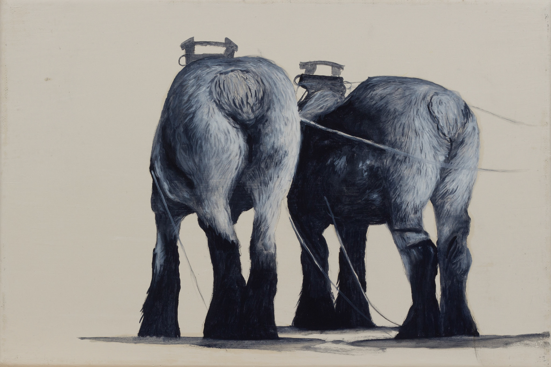 "Grijs verleden" 20 cm x 30 cm