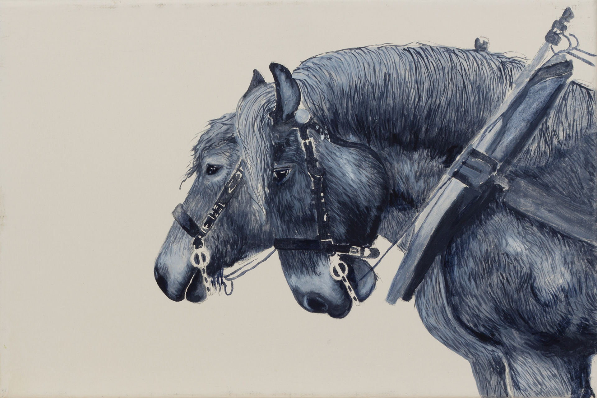 "Grijs verleden" 20 cm x 30 cm