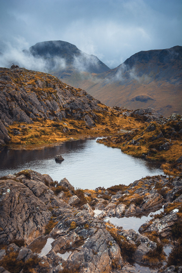 Tarn on Haystacks