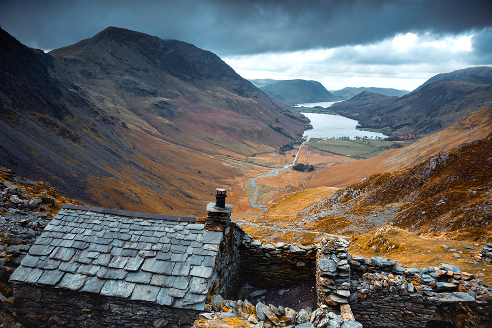Warnscale Bothy overlooking Buttermere