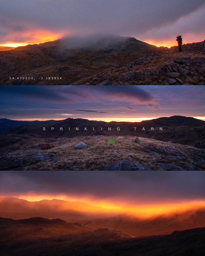 Sprinkling Tarn wild camp