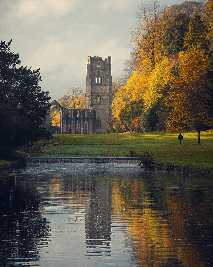 Fountains Abbey Autumn