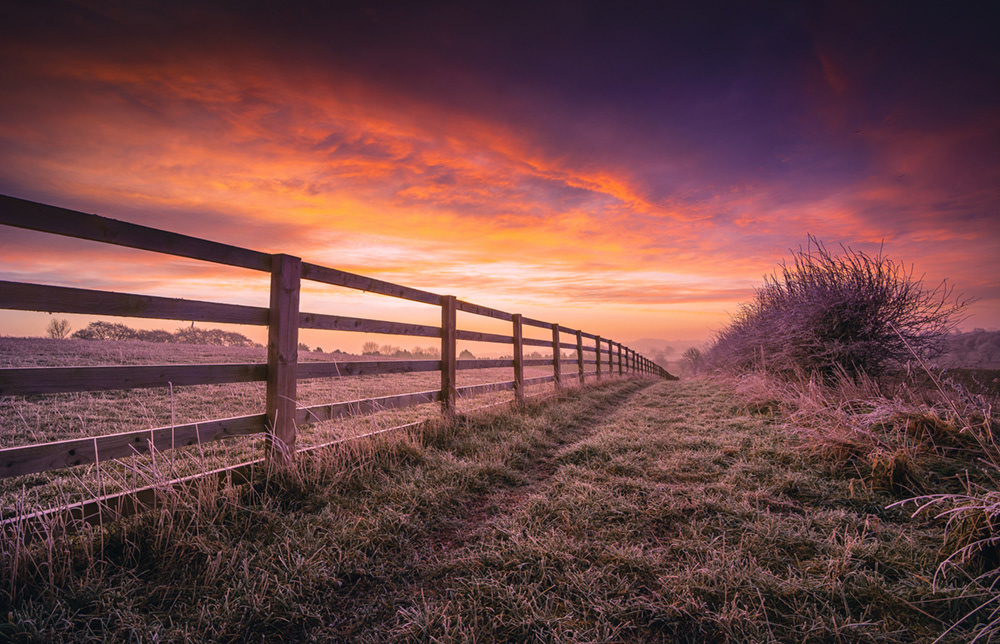 Red sky in the morning