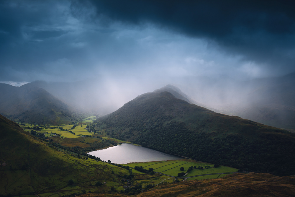 Rain incoming at Brothers Water