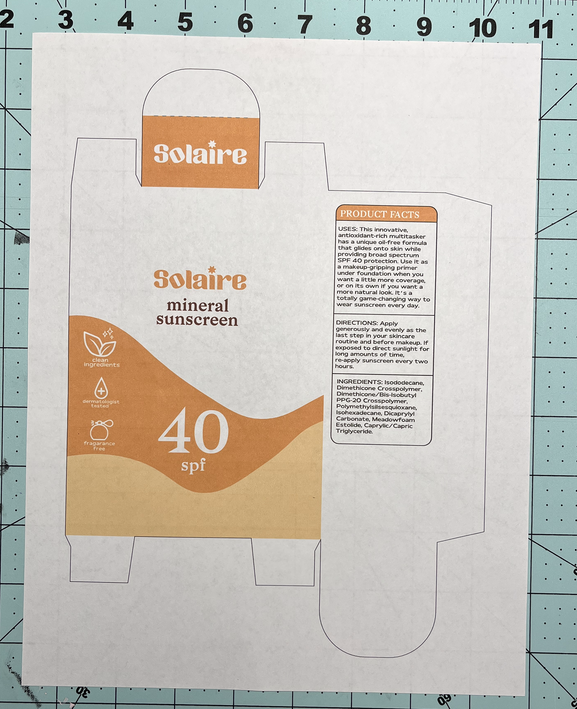 Dieline prototype