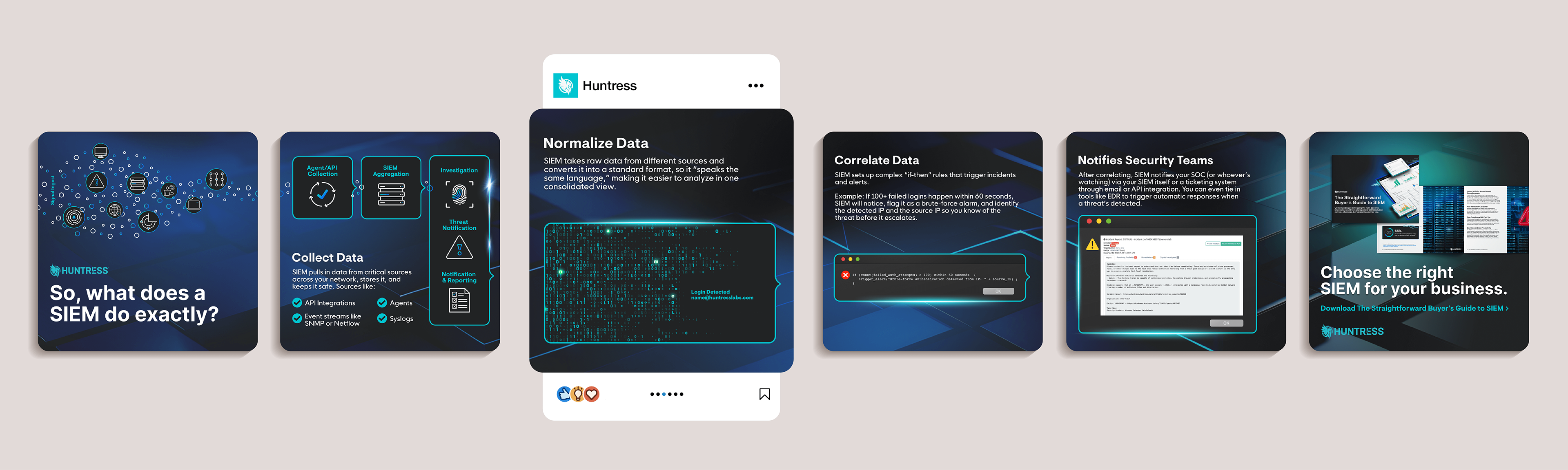 Social Scroller Ad for SIEM Buyer's Guide