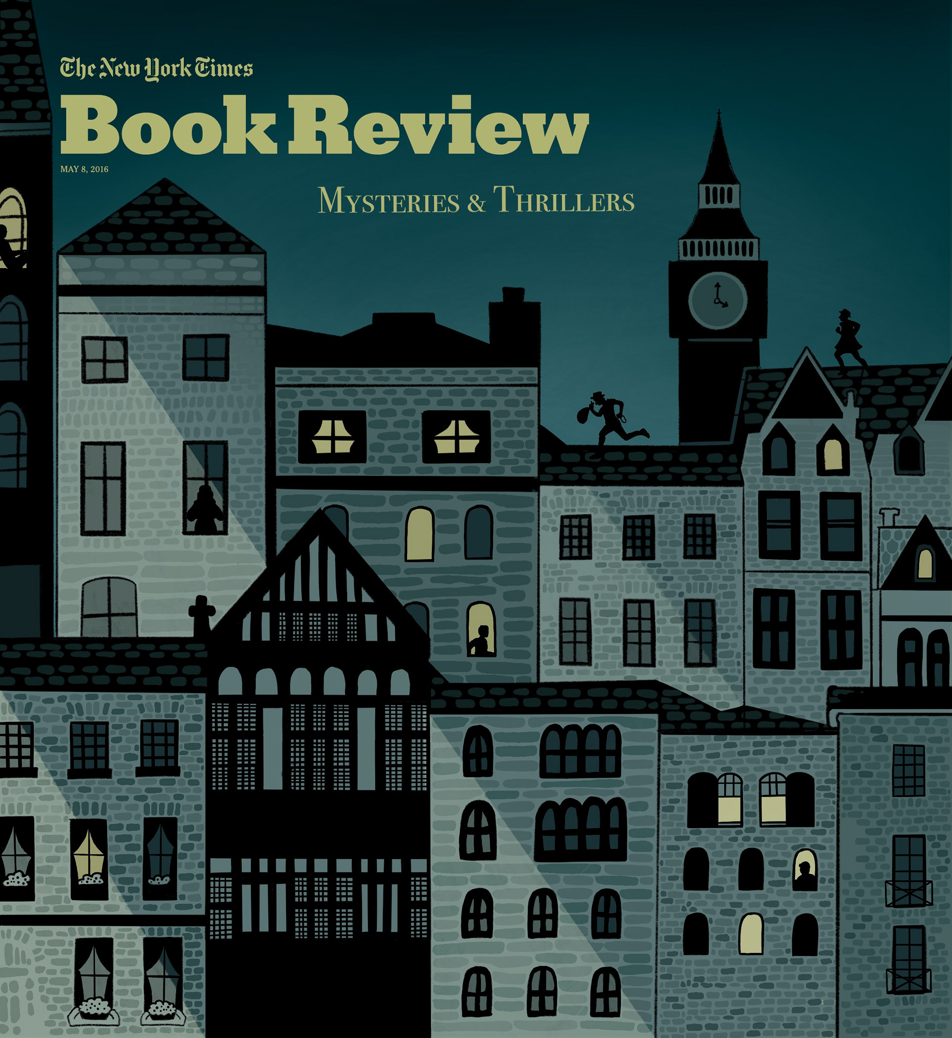 New York Times Book Review Cover: Mysteries & Thrillers