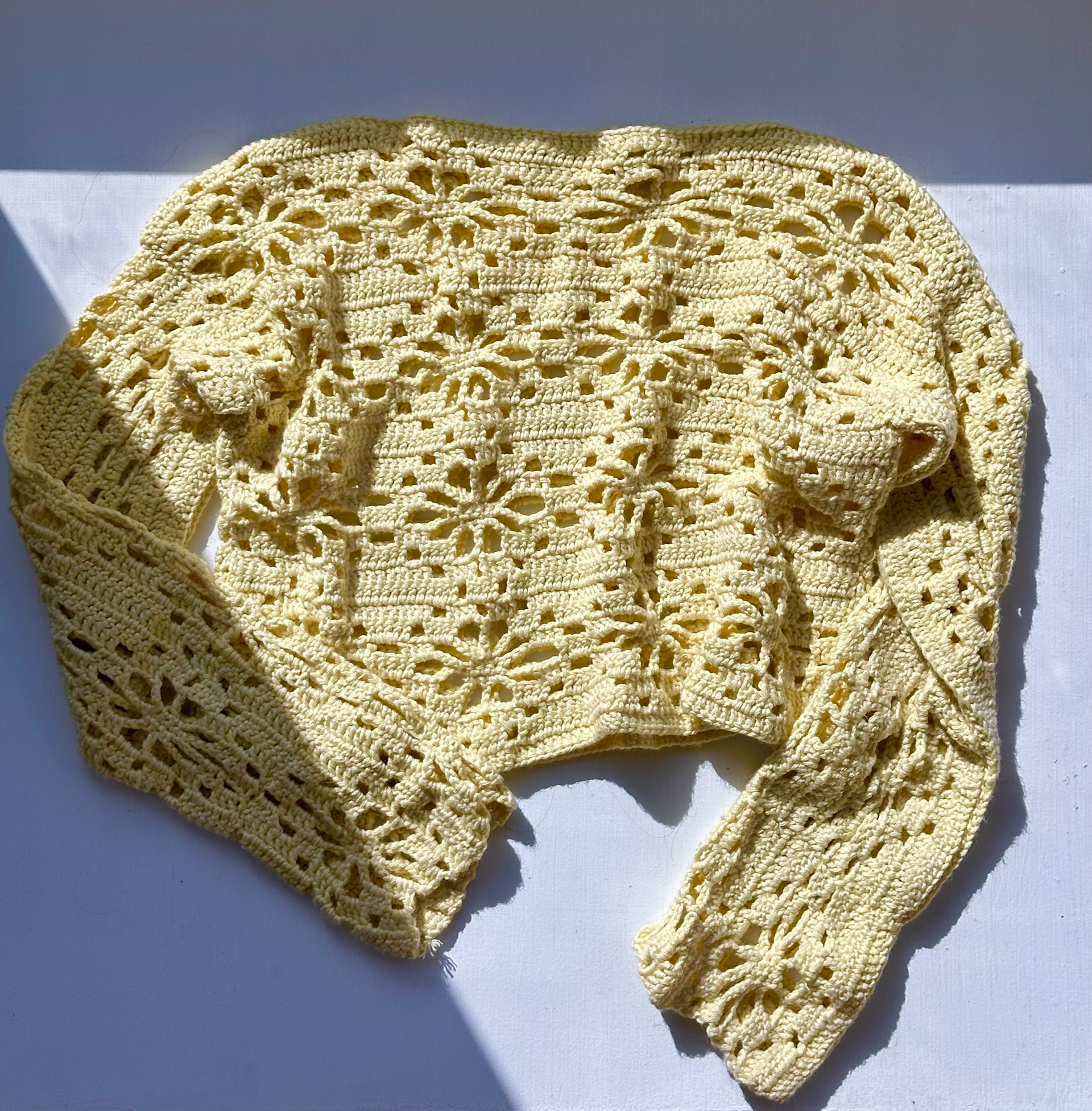 CROCHET - FLOWER TOP