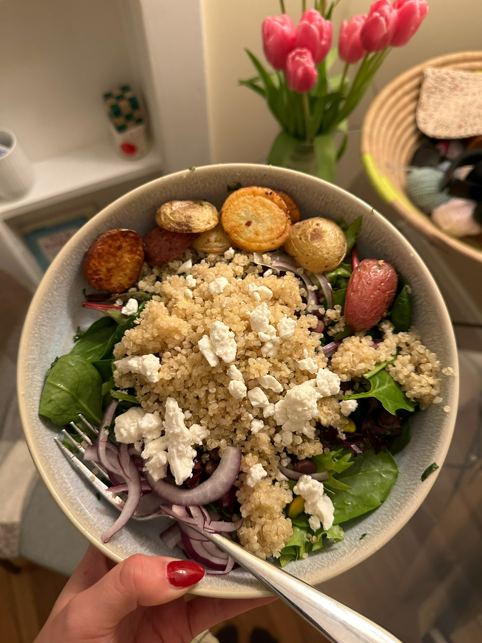 MEDITERRANEAN ADJACENT SALAD