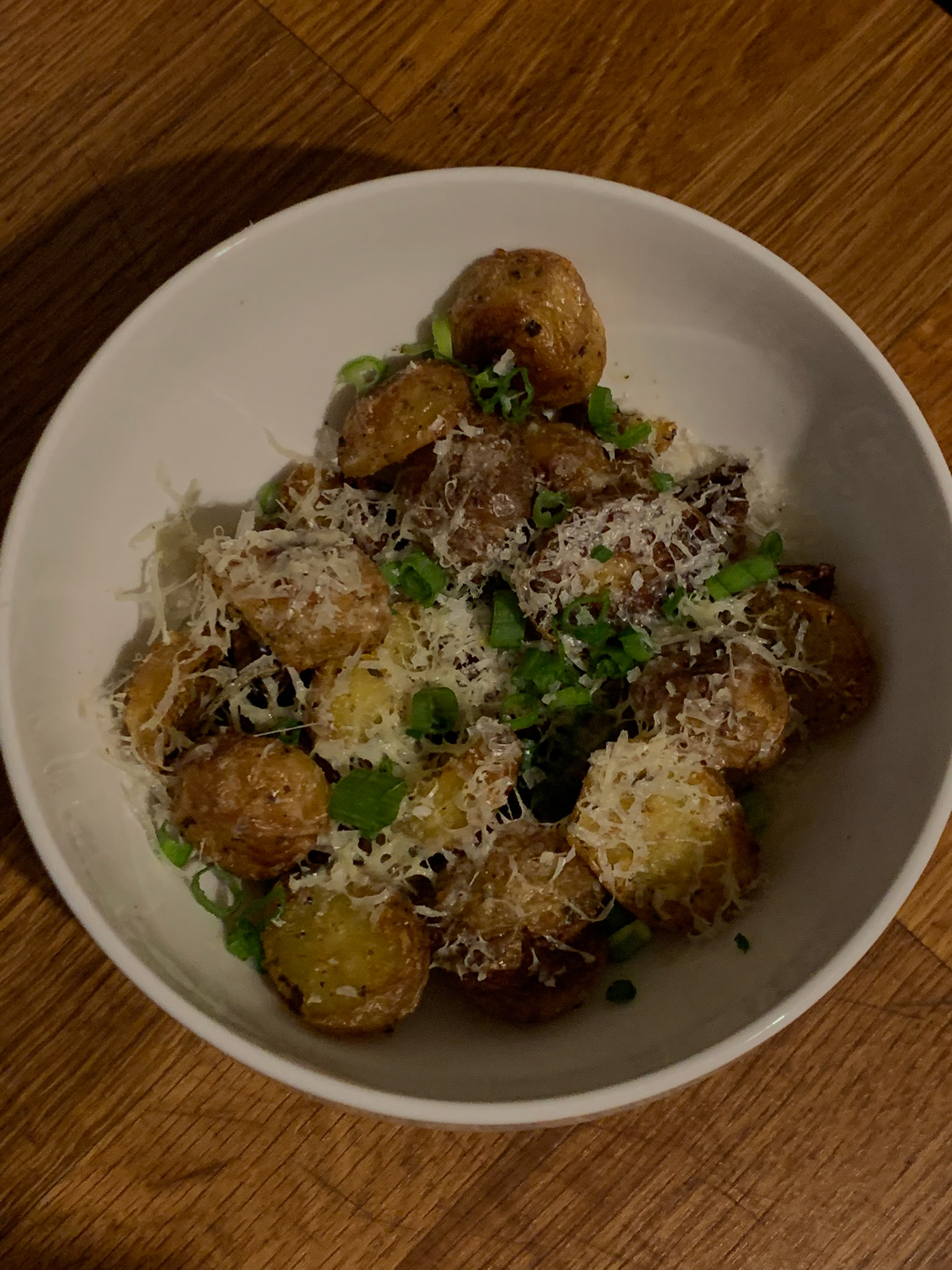 CRIPSY CHEESY POTATOES... SAY LESS