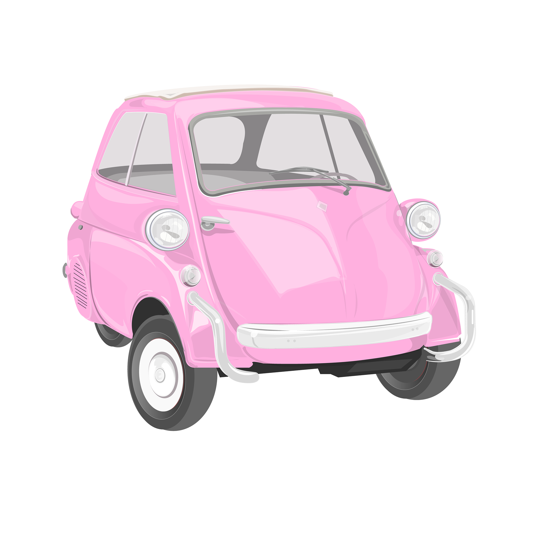 Isetta #1 (vector)
