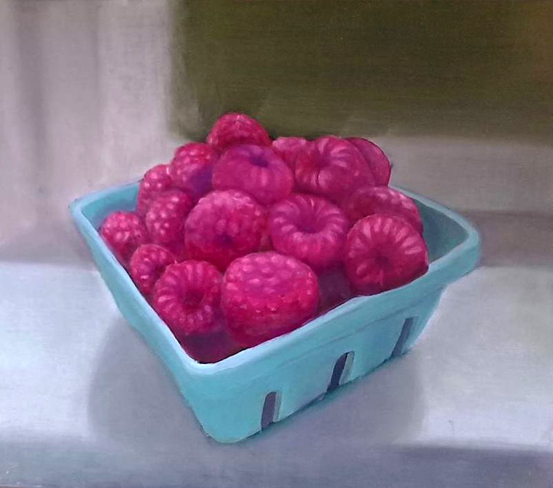 raspberries (oil)