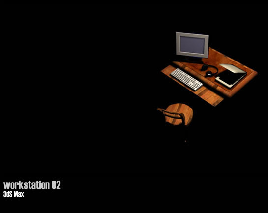 Desk #2(3DS Max)