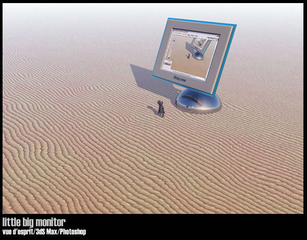 tiny robot #1 (3DS Max)