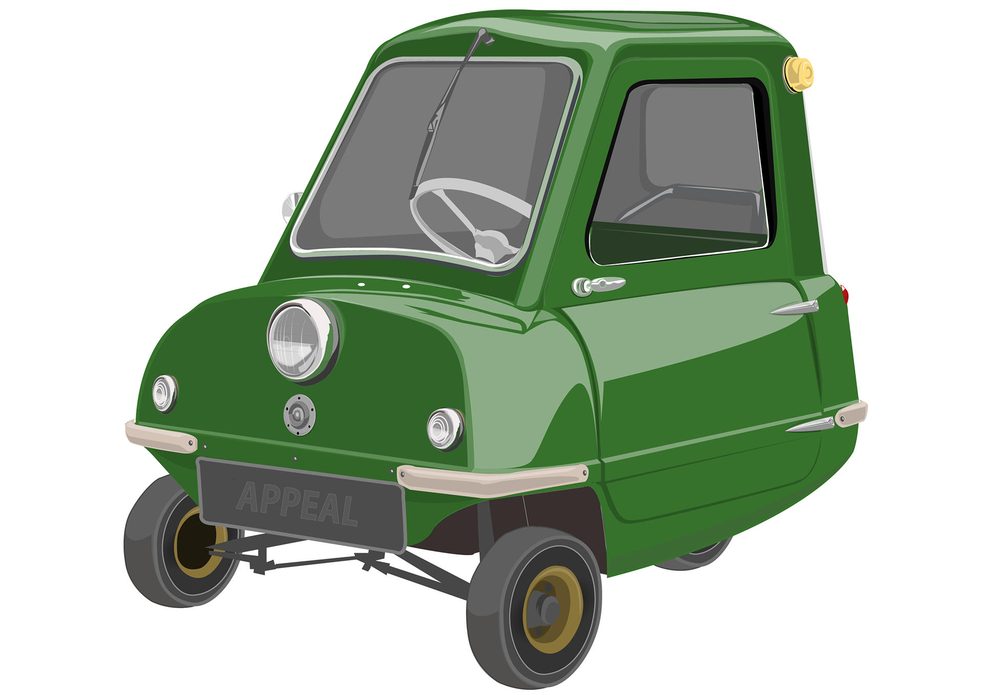 peel p50 green (vector)