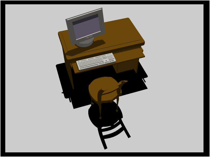 Desk #3 (3DS Max)