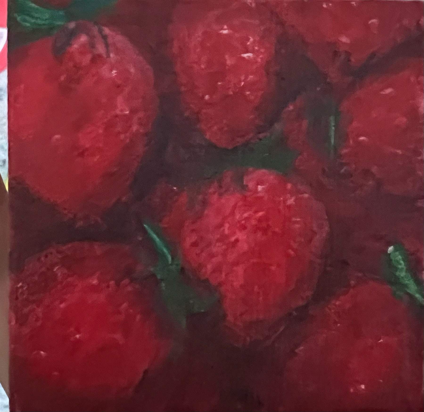 more strawberries (oil)